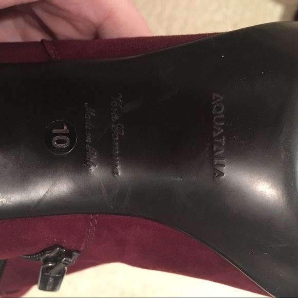 Aquatalia heeled booties size 10 - Picture 3 of 6